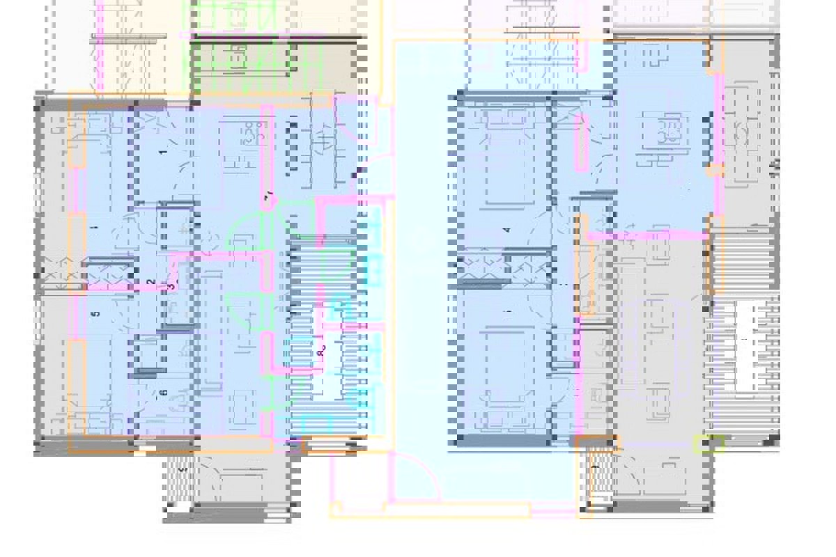 Moderno appartamento con piscina e parcheggio
