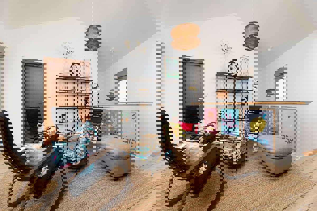 Casa moderna con piscina