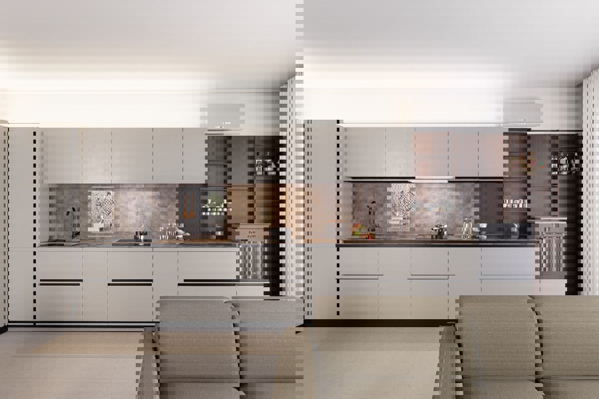 Lussuoso appartamento con ampio giardino e vista mare