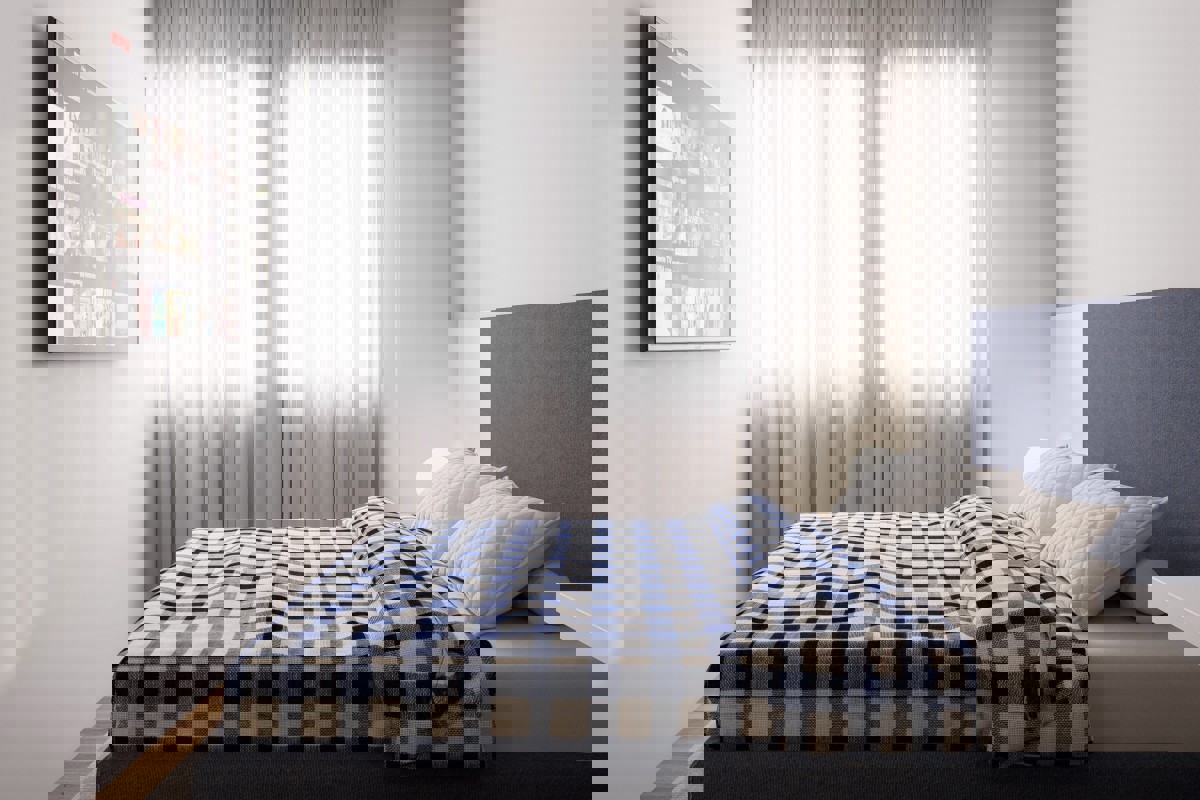 Lussuoso appartamento con ampio giardino e vista mare