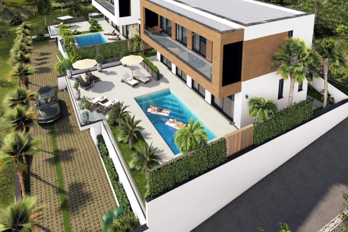 Terreno edificabile con vista mare e progetto