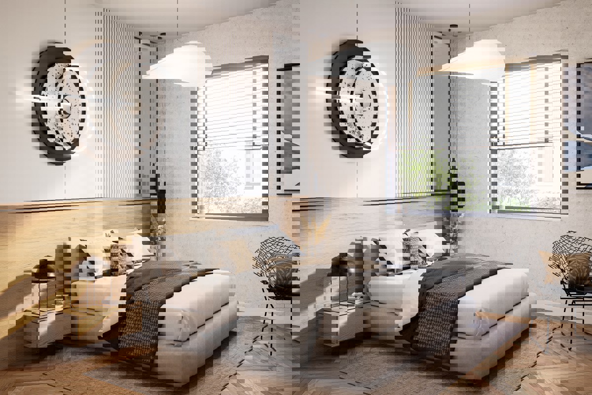 Attico in un complesso residenziale in prima fila sul mare