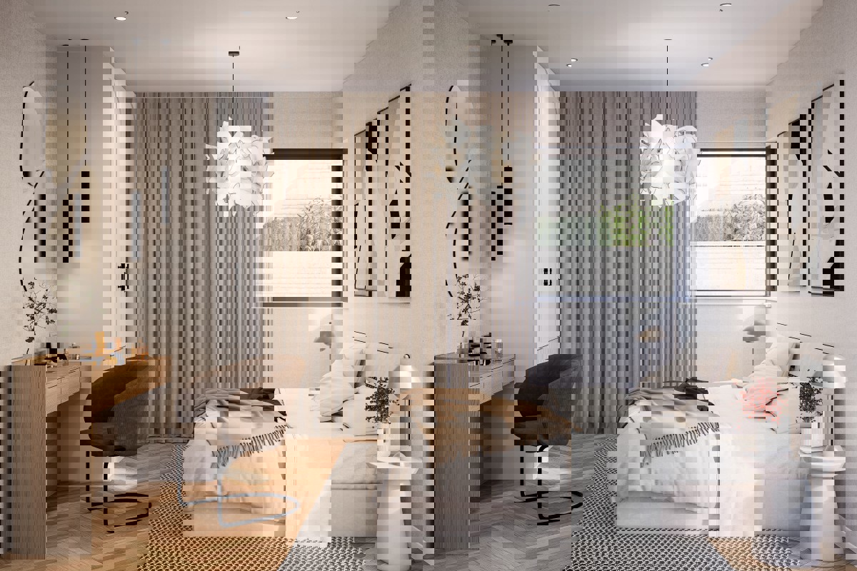 Attico in un complesso residenziale in prima fila sul mare