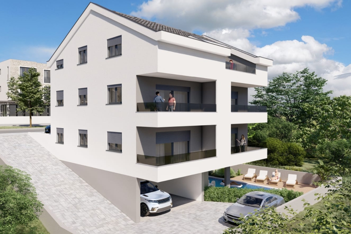 Straordinario attico con ampia terrazza e vista mare