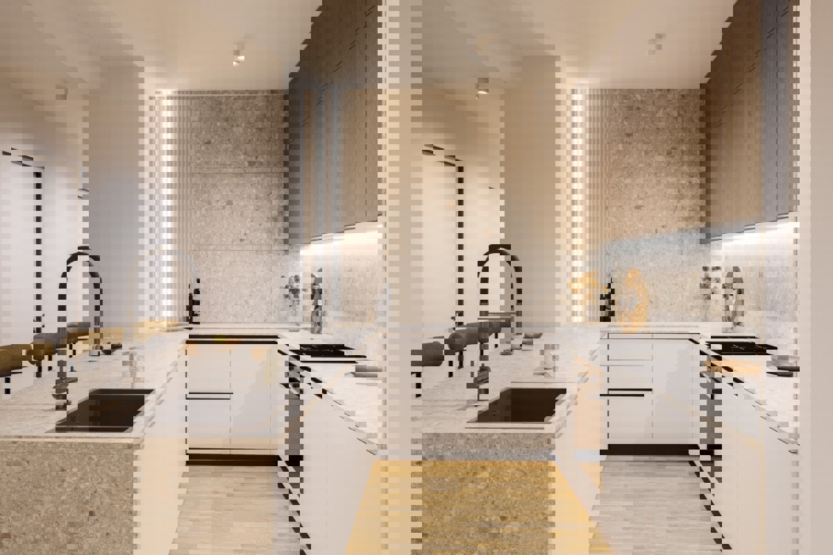 Appartamento con una camera da letto in una posizione unica