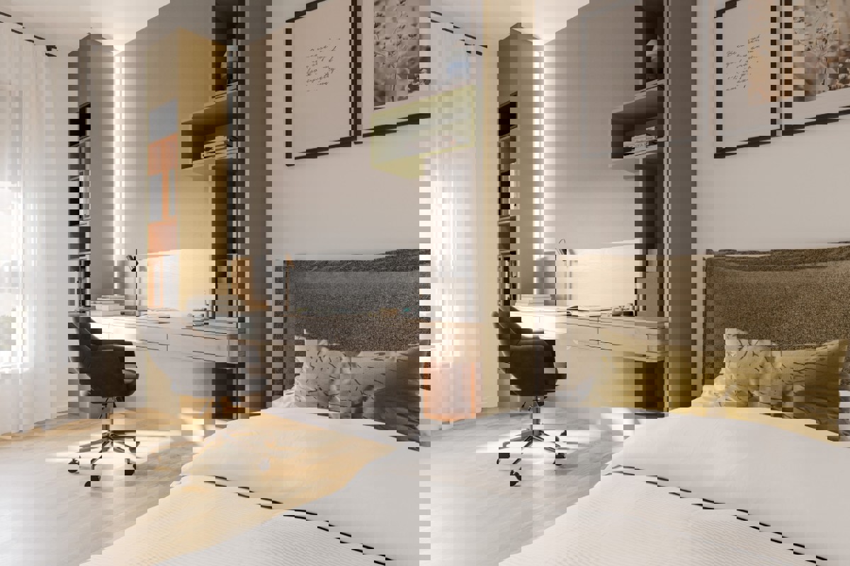 Appartamento con una camera da letto in una posizione unica