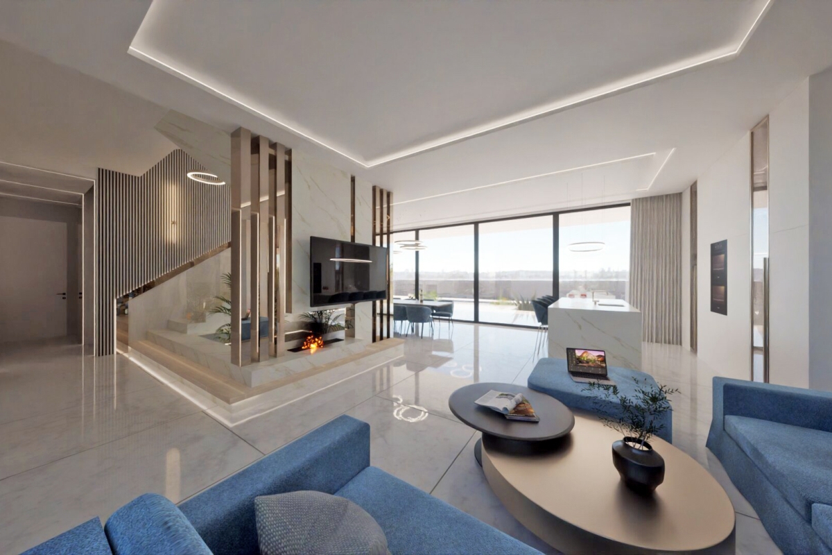 Villa di lusso in un nuovo edificio vicino al mare