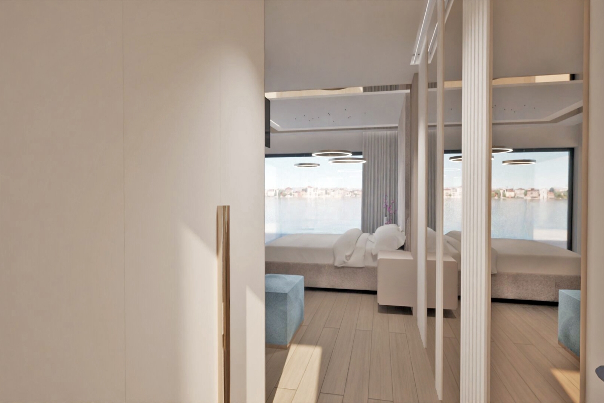 Villa di lusso in un nuovo edificio vicino al mare