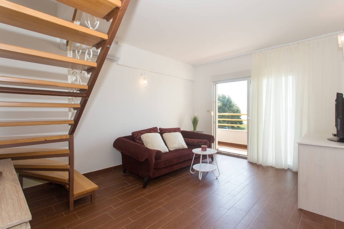 Appartamento con due camere da letto vista mare