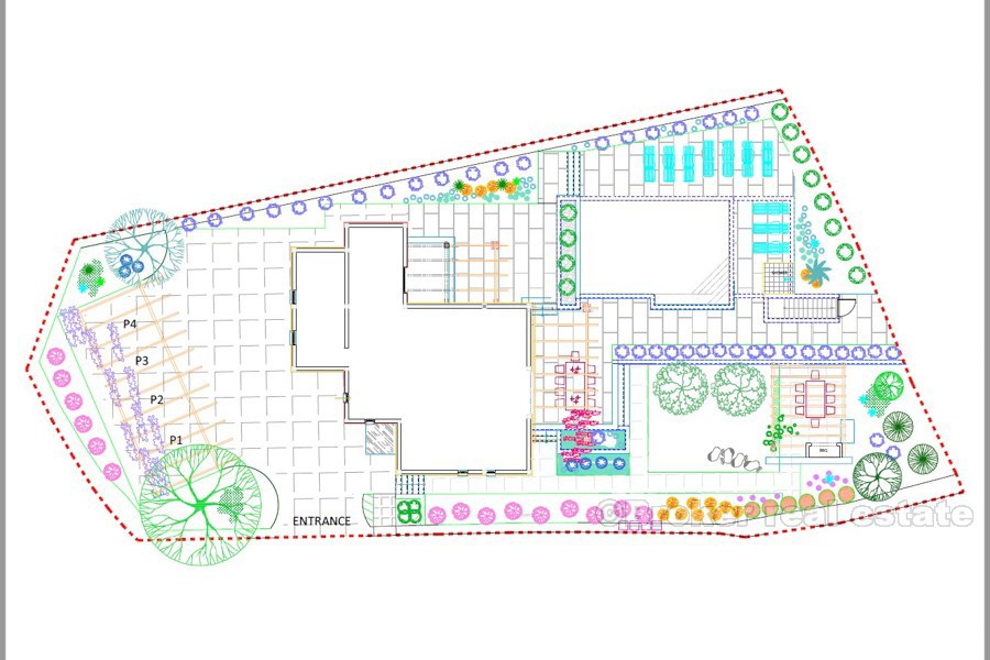 Villa nuova costruzione con piscina, in vendita