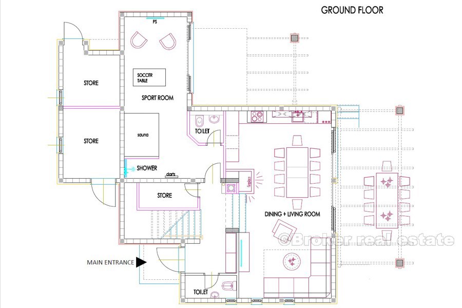 Villa nuova costruzione con piscina, in vendita