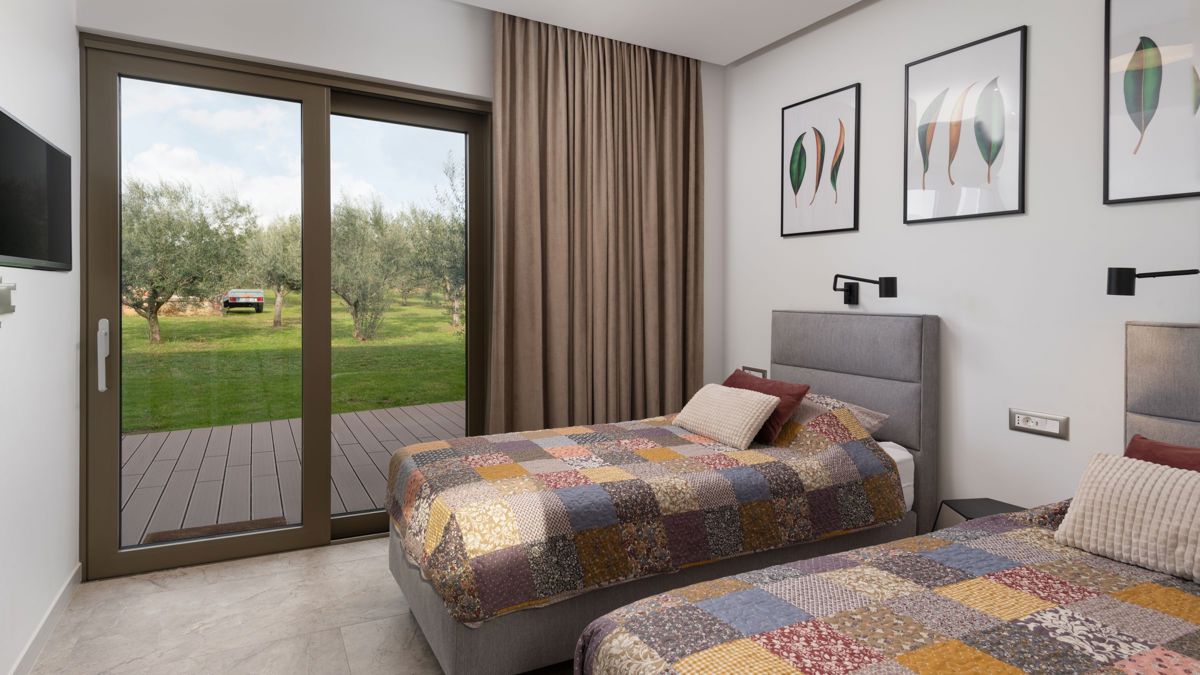 Casa moderna con piscina