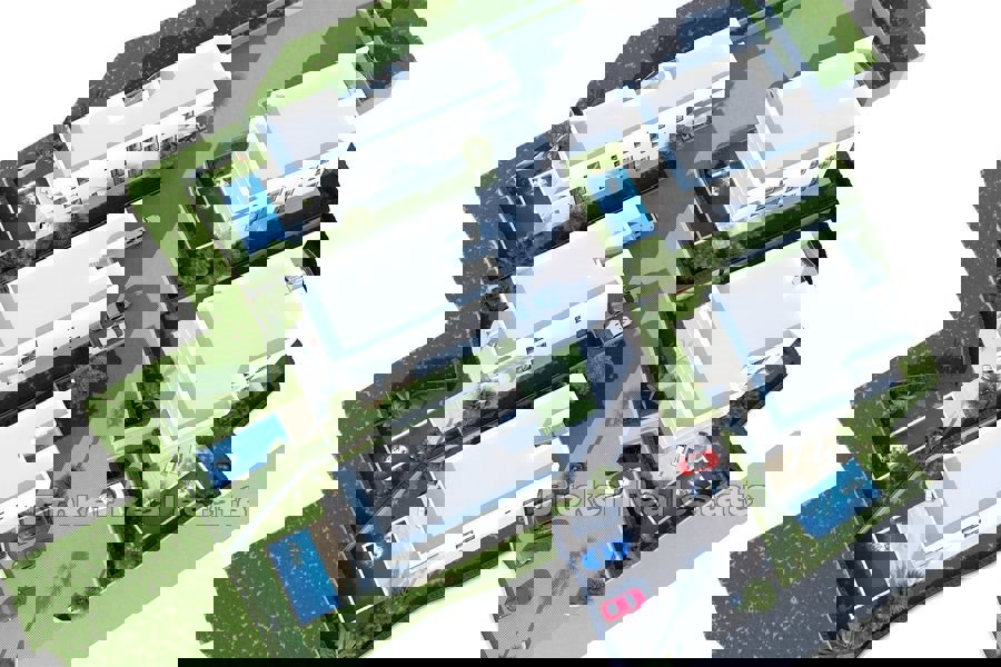 Appartamenti con piscina e terrazza panoramica in costruzione