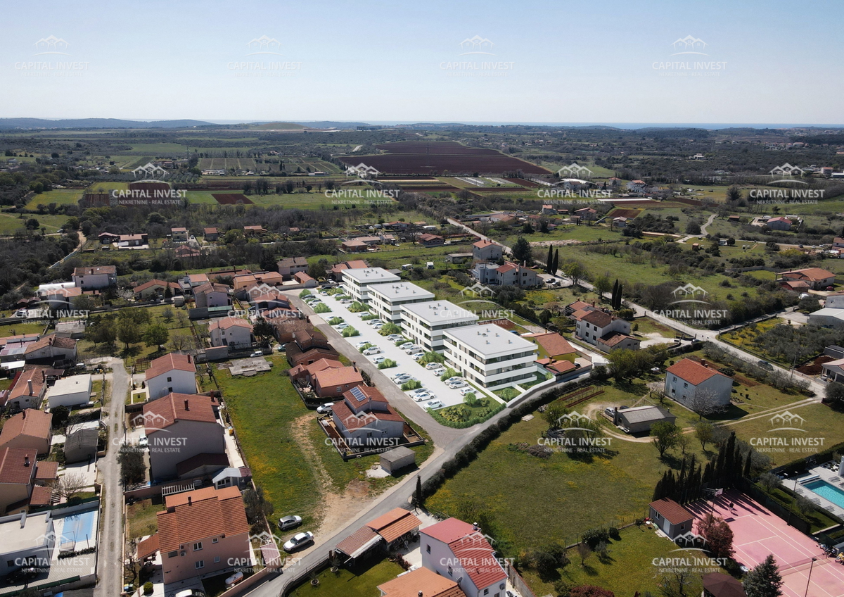 Appartamento con giardino, nuova costruzione, Šikići, Pola, Istria