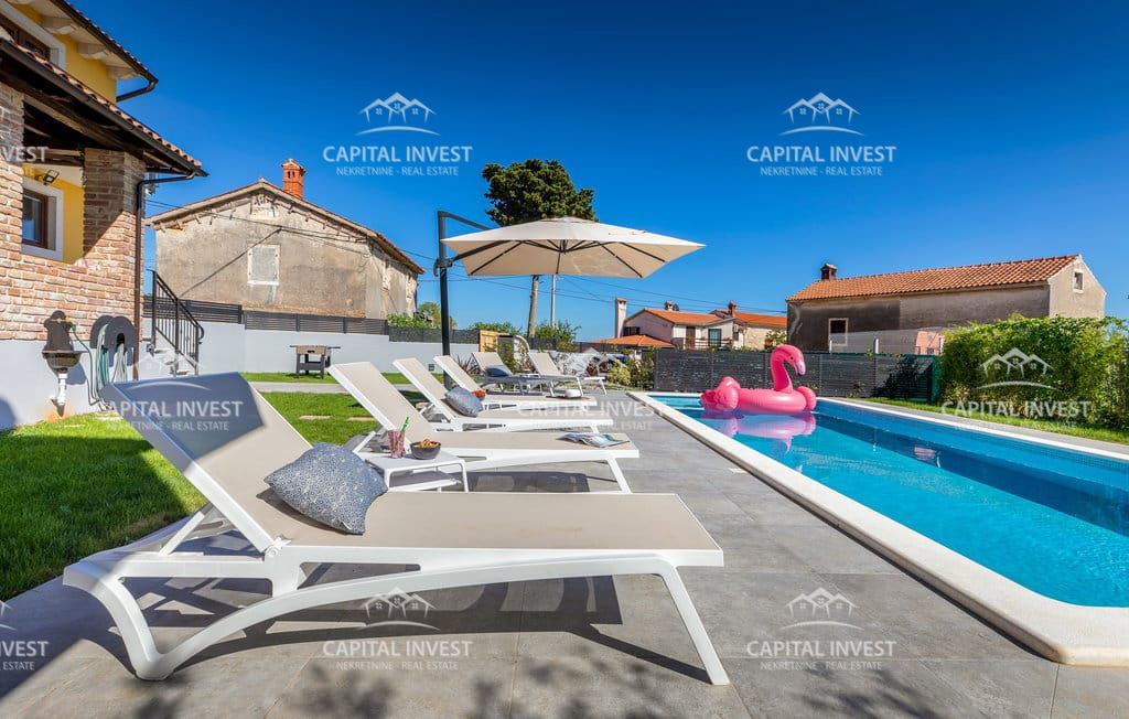 Casa con piscina, Giardino, Ližnjan, Istra