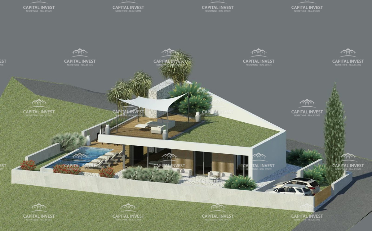 Terreno con progetto e permesso di costruzione, Vodnjan, Istria