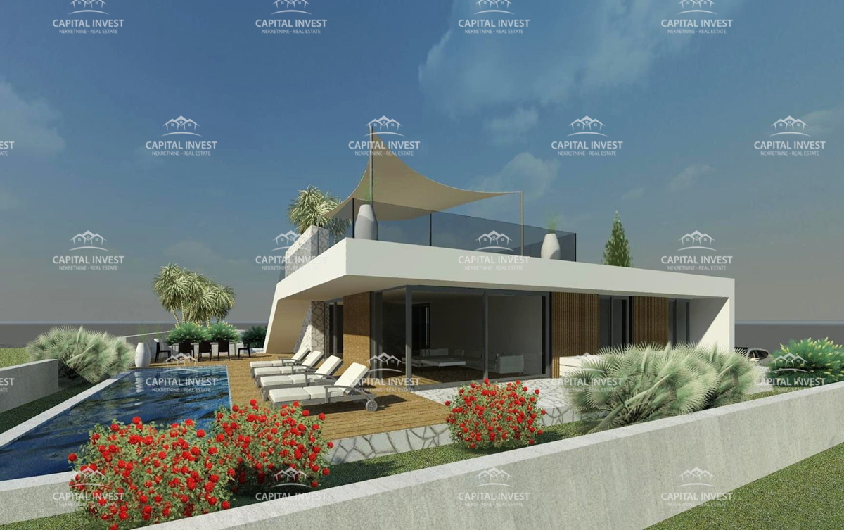 Terreno con progetto e permesso di costruzione, Vodnjan, Istria