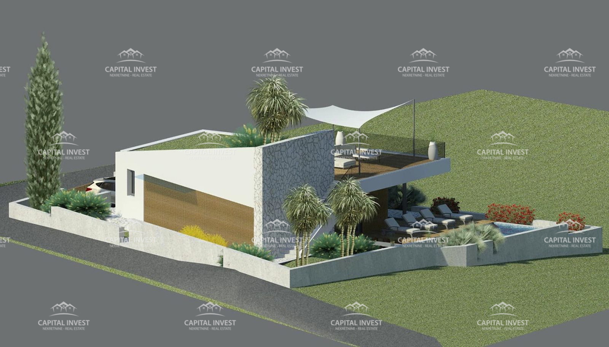 Terreno con progetto e permesso di costruzione, Vodnjan, Istria