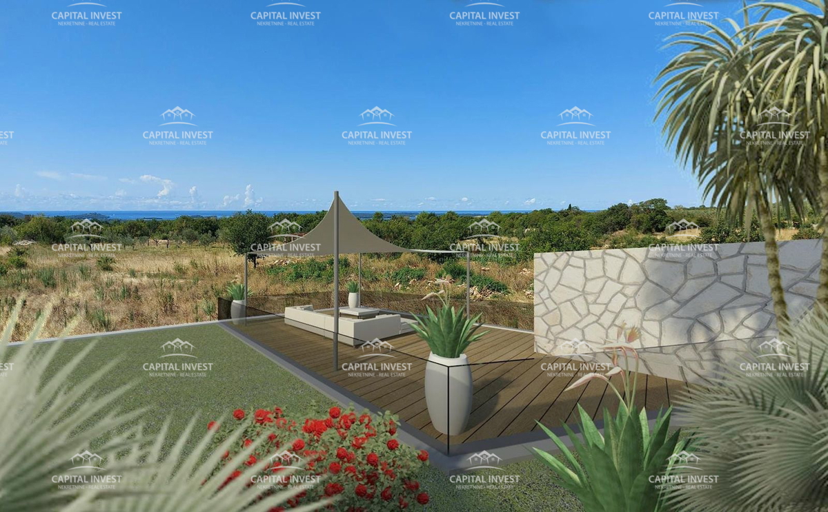 Terreno con progetto e permesso di costruzione, Vodnjan, Istria