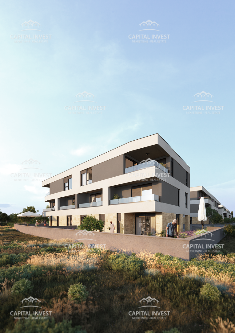 Appartamento con due camere, giardino, vicino al mare, Štinjan, Pola