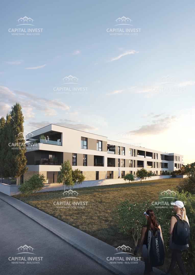 Appartamento con due camere, giardino, vicino al mare, Štinjan, Pola