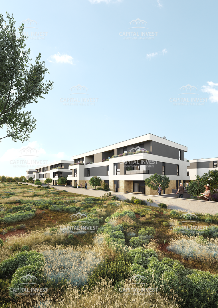 Appartamento con due camere, giardino, vicino al mare, Štinjan, Pola