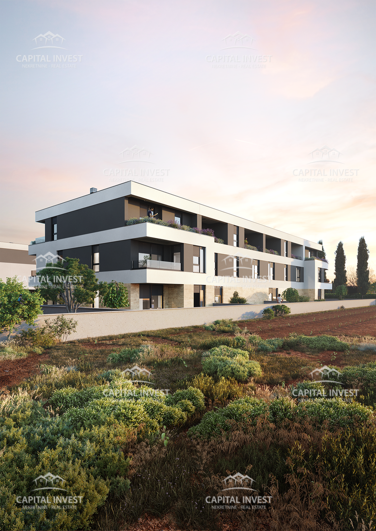 Appartamento con due camere, giardino, vicino al mare, Štinjan, Pola