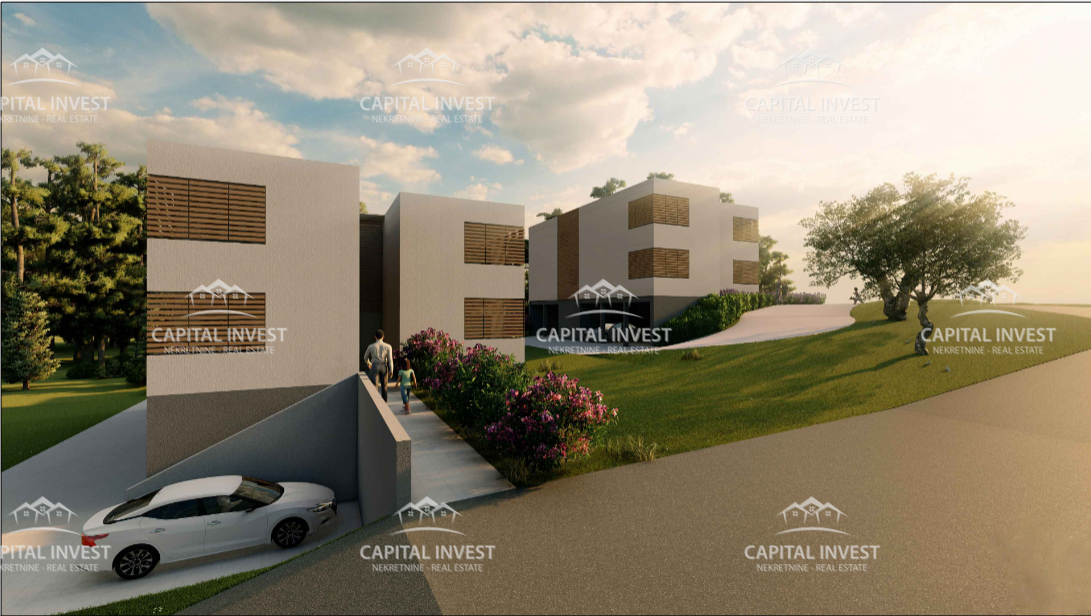 Terreno, permesso di costruzione definitivo, Vinkuran, Istria