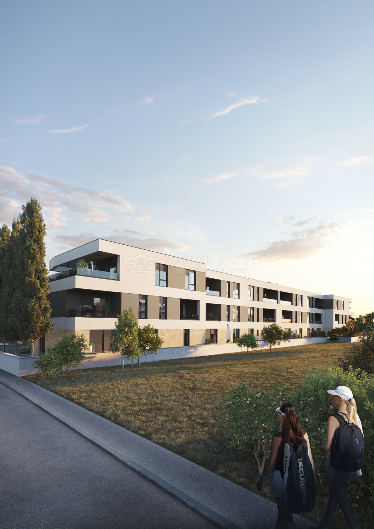 Appartamento con due camere da letto, giardino, vicino al mare, Štinjan, Pola