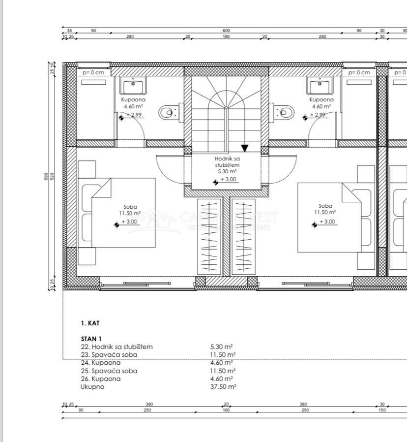 Appartamento Premantura, Medulin, 80m2