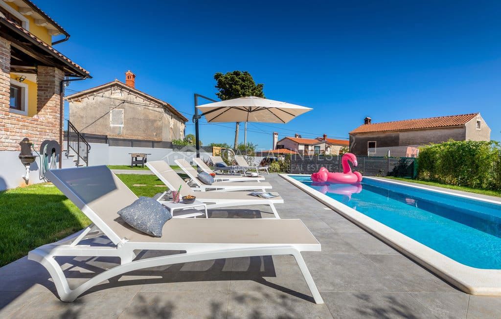 Casa con piscina, Ližnjan, Istria