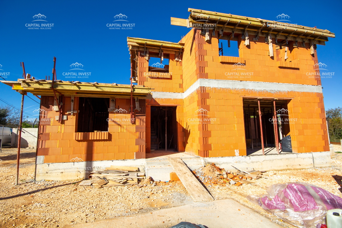 Casa in costruzione, vista mare, Marčana, Istria