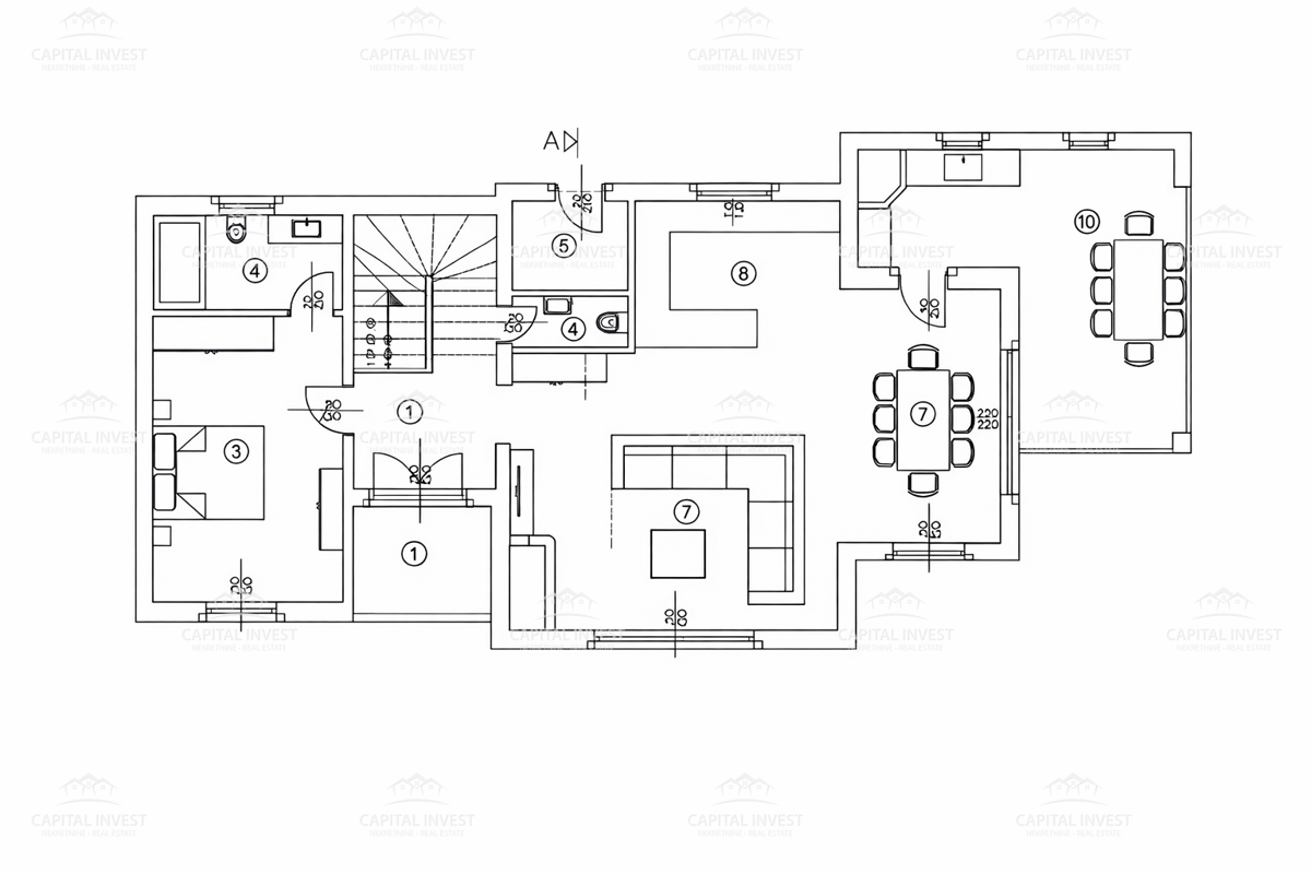 Casa in costruzione, vista mare, Marčana, Istria