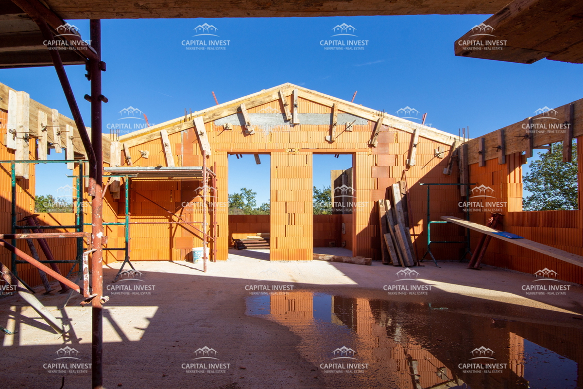 Casa in costruzione, vista mare, Marčana, Istria