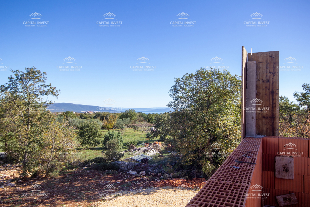 Casa in costruzione, vista mare, Marčana, Istria