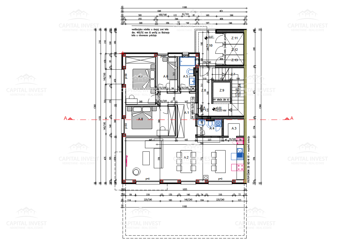 Appartamento quadrilocale al piano terra, Veli Vrh, Pola, Istria