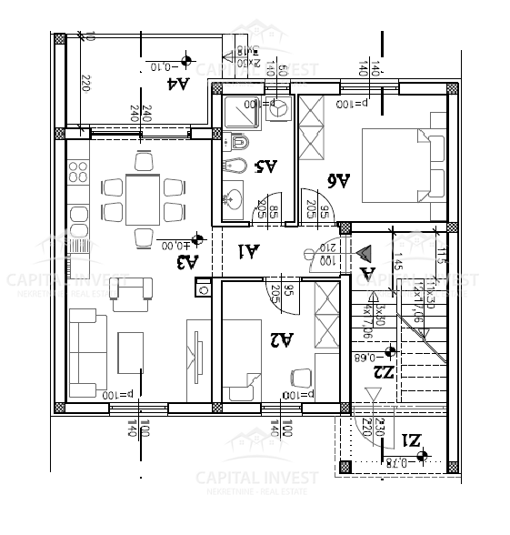 Appartamento, In costruzione, Trilocale, Balcone, Pula, Istra