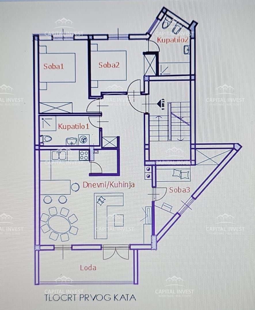 Trilocale, nuova costruzione, Pola, Istria