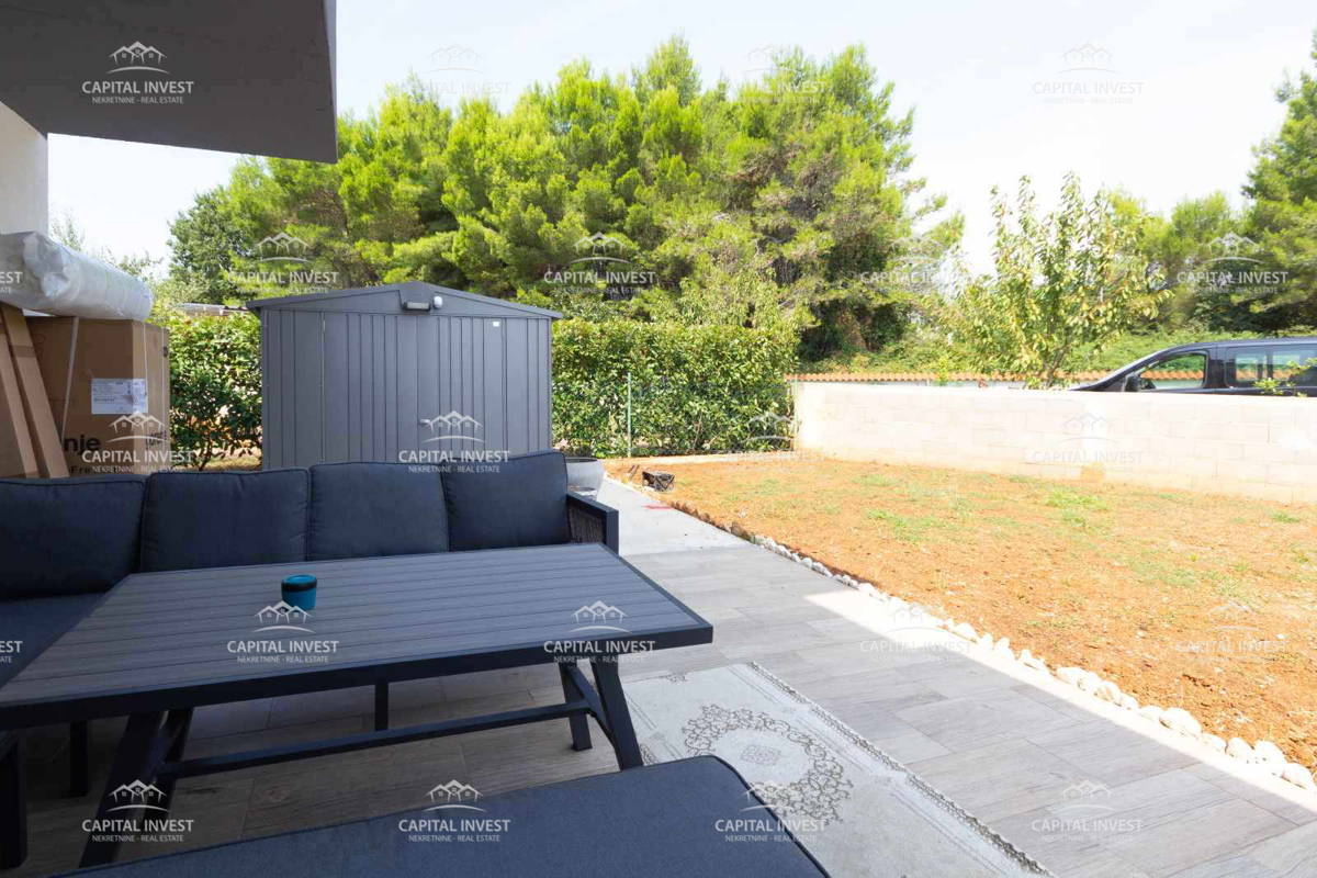 Appartamento trilocale, piano terra, Medulin