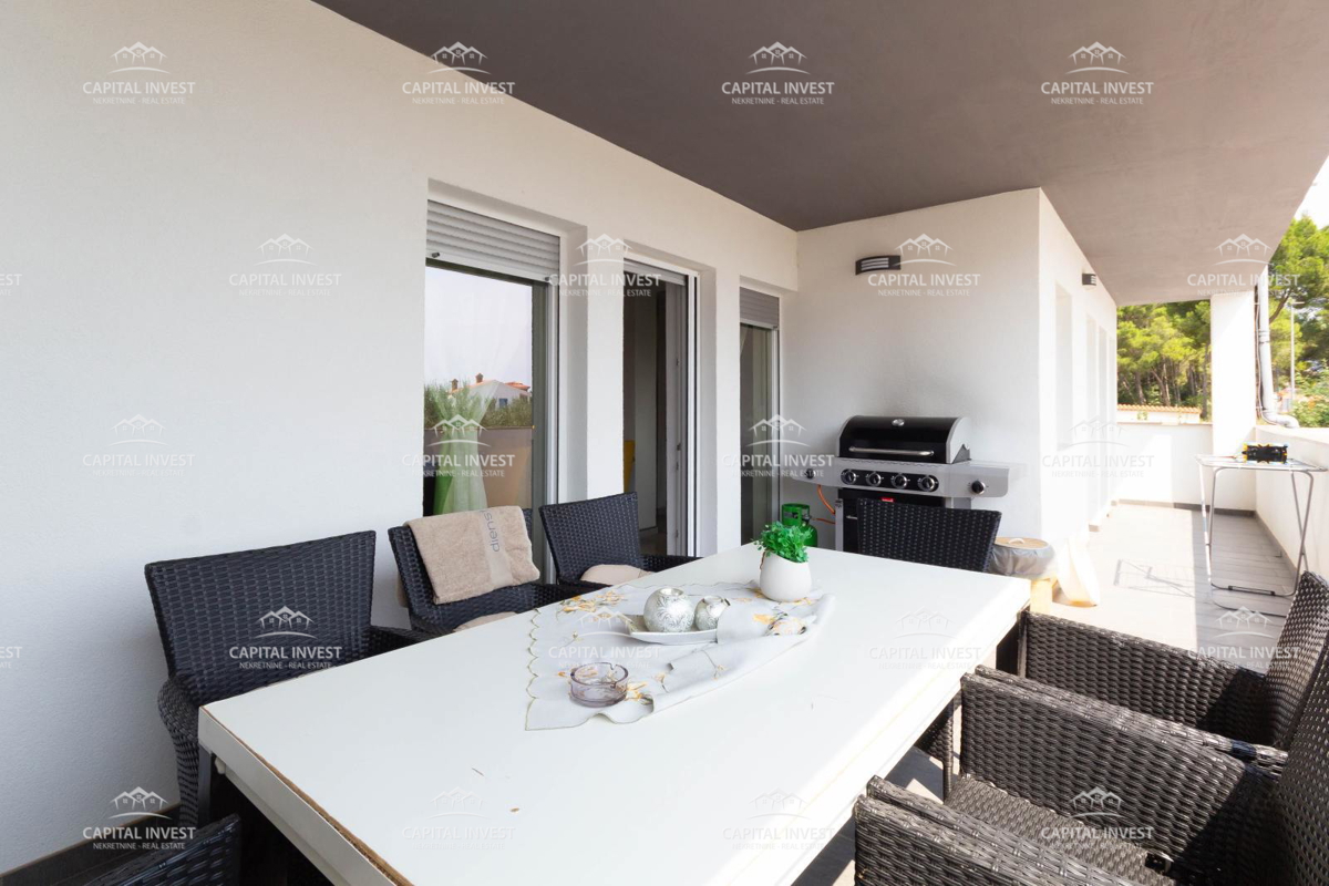 Appartamento trilocale, piano terra, Medulin