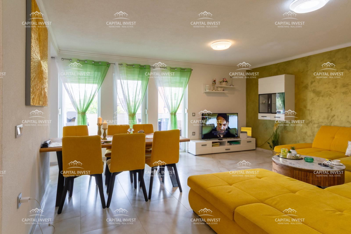 Appartamento trilocale, piano terra, Medulin