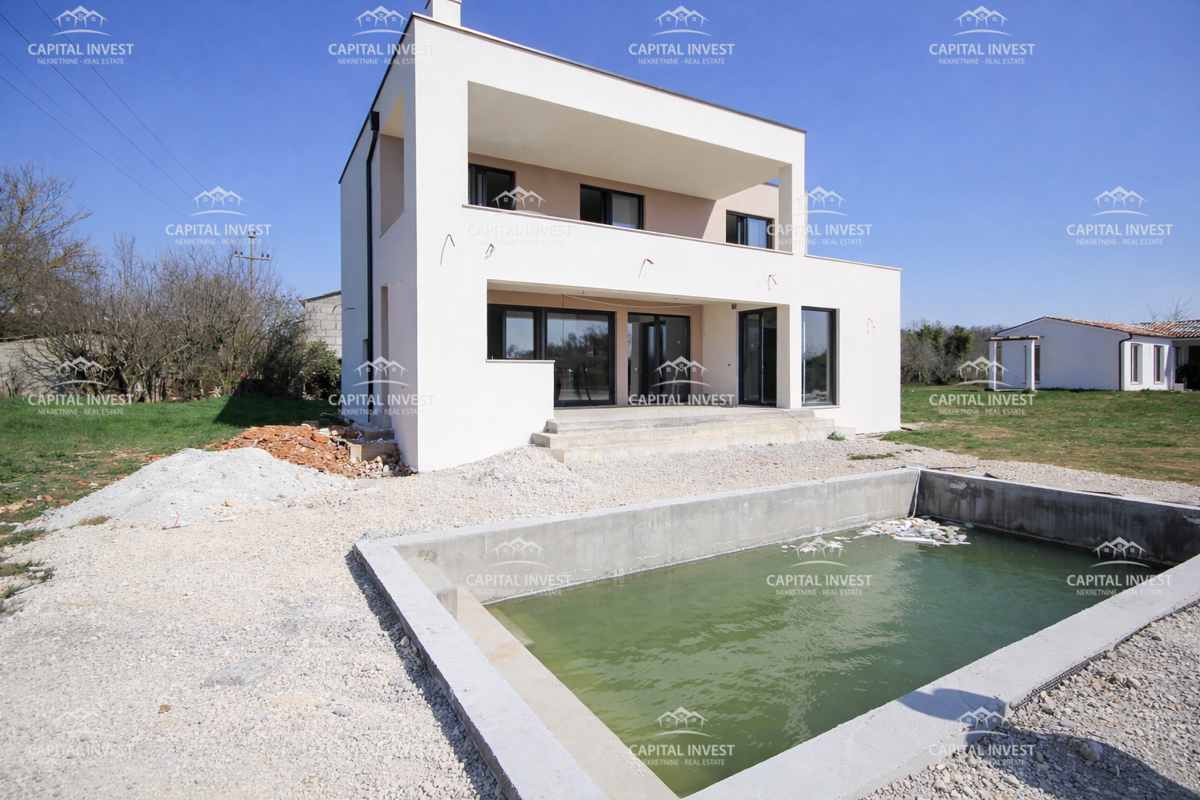 Casa in costruzione, Piscina, Barban, Istra