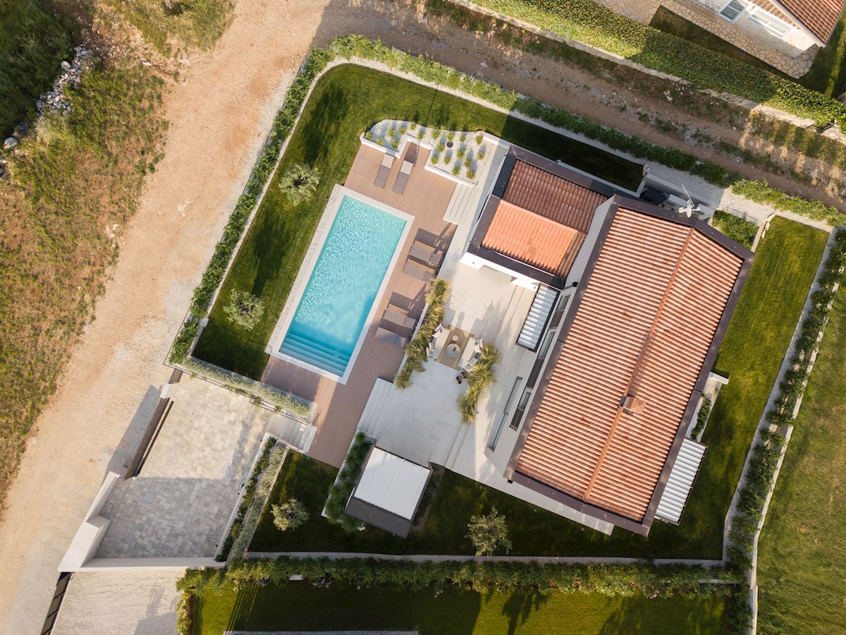 Villa moderna con piscina e wellness – Orsera, Istria