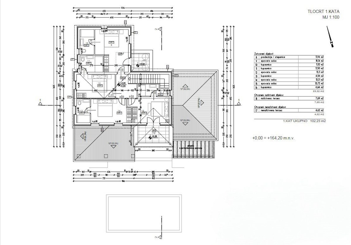 Terreno edificabile con permesso di costruire e infrastruttura - Marčana, Istria