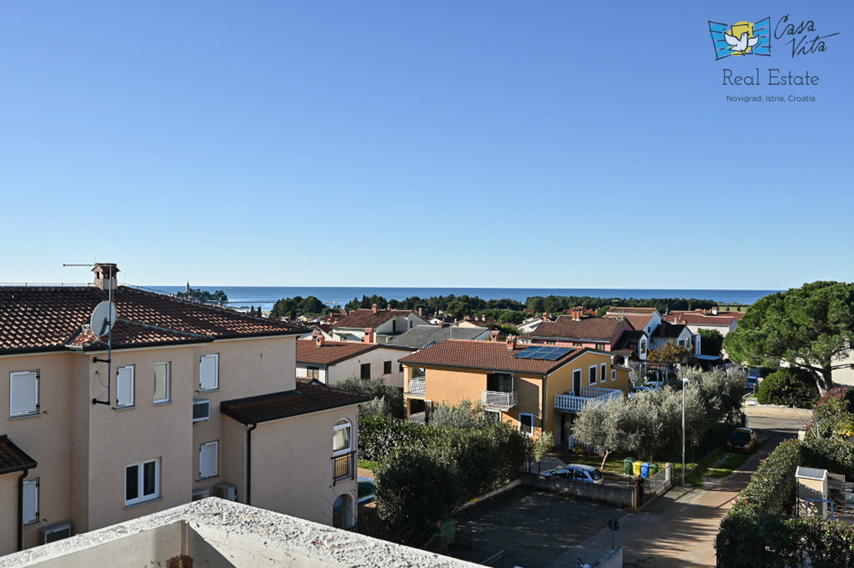 Appartamento a Cittanova con spettacolare vista sul mare!