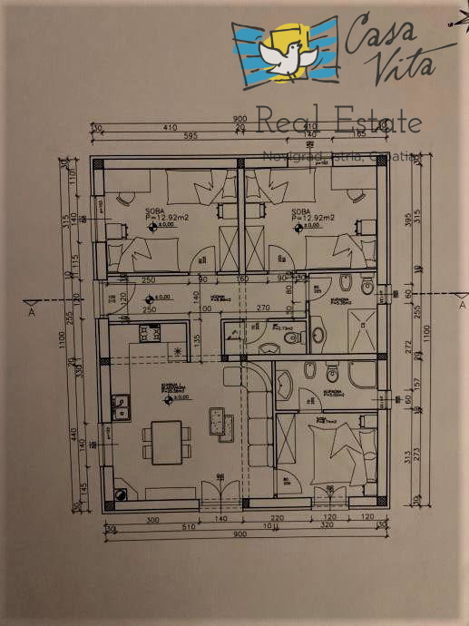 Casa  con piscina nelle vicinanze di Cittanova!