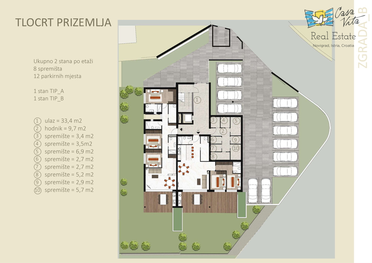 Appartamenti di lusso in costruzione - Cittanova!