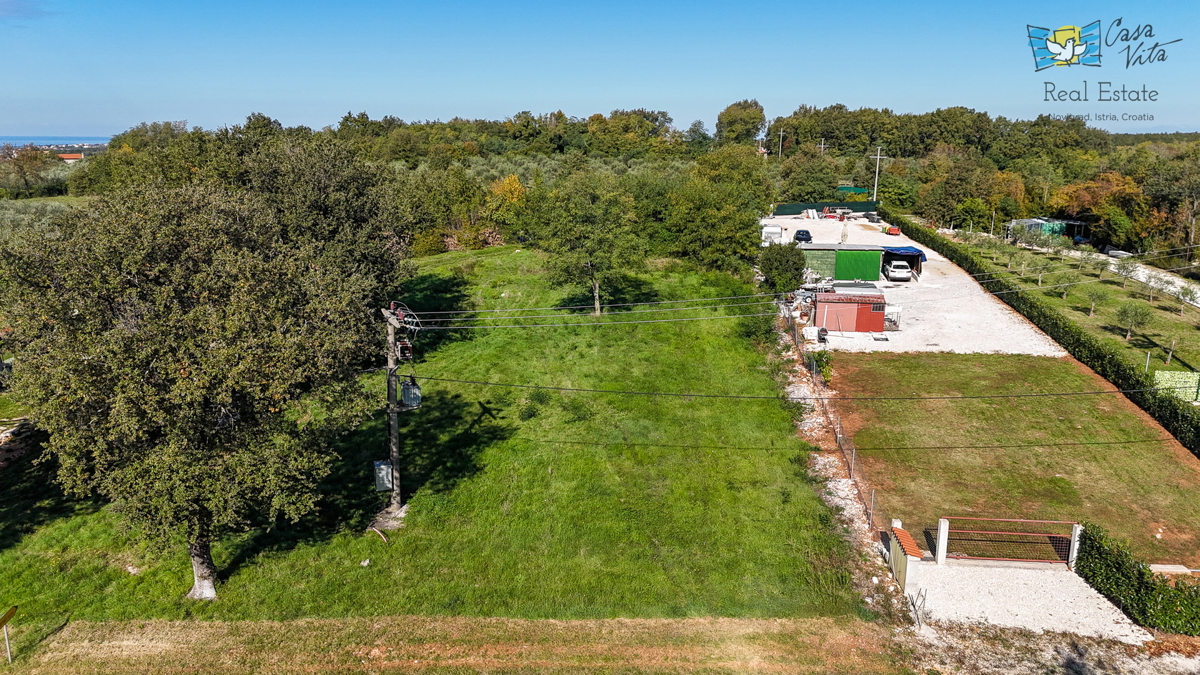 ISTRA, VIŠNJAN - Terreno edificabile con progetto per edificio residenziale