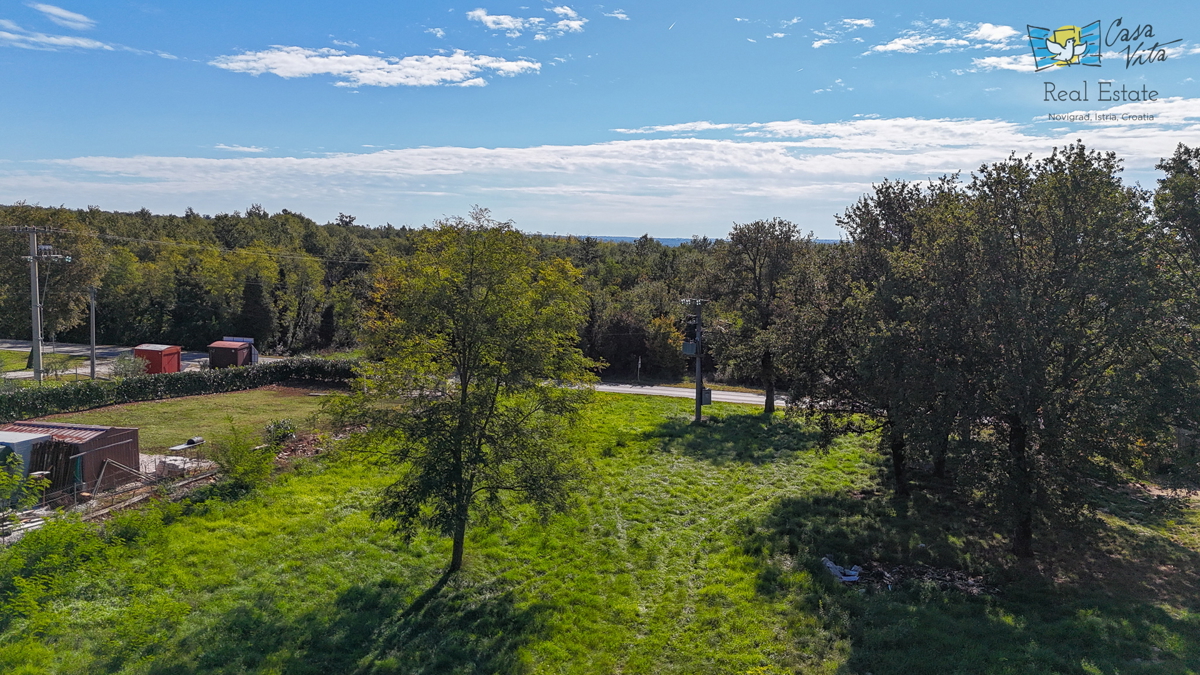 ISTRA, VIŠNJAN - Terreno edificabile con progetto per edificio residenziale