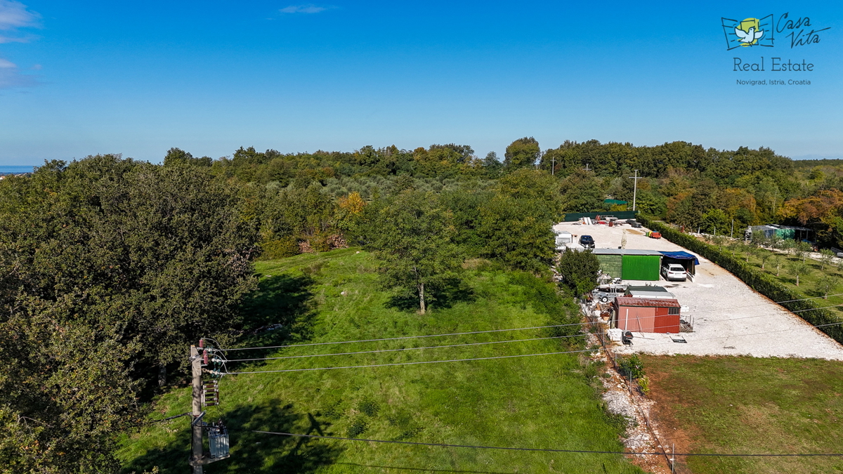 ISTRA, VIŠNJAN - Terreno edificabile con progetto per edificio residenziale